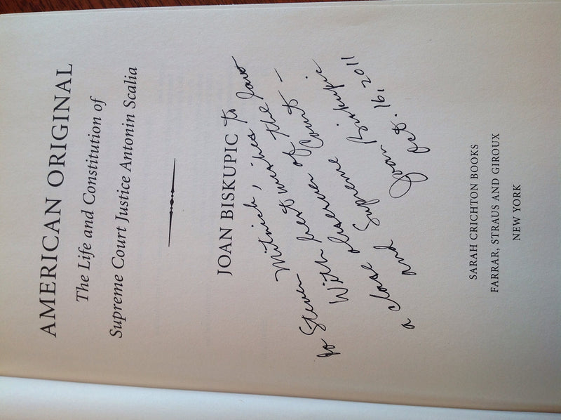American Original: The Life and Constitution of Supreme Court Justice Antonin Scalia,Used