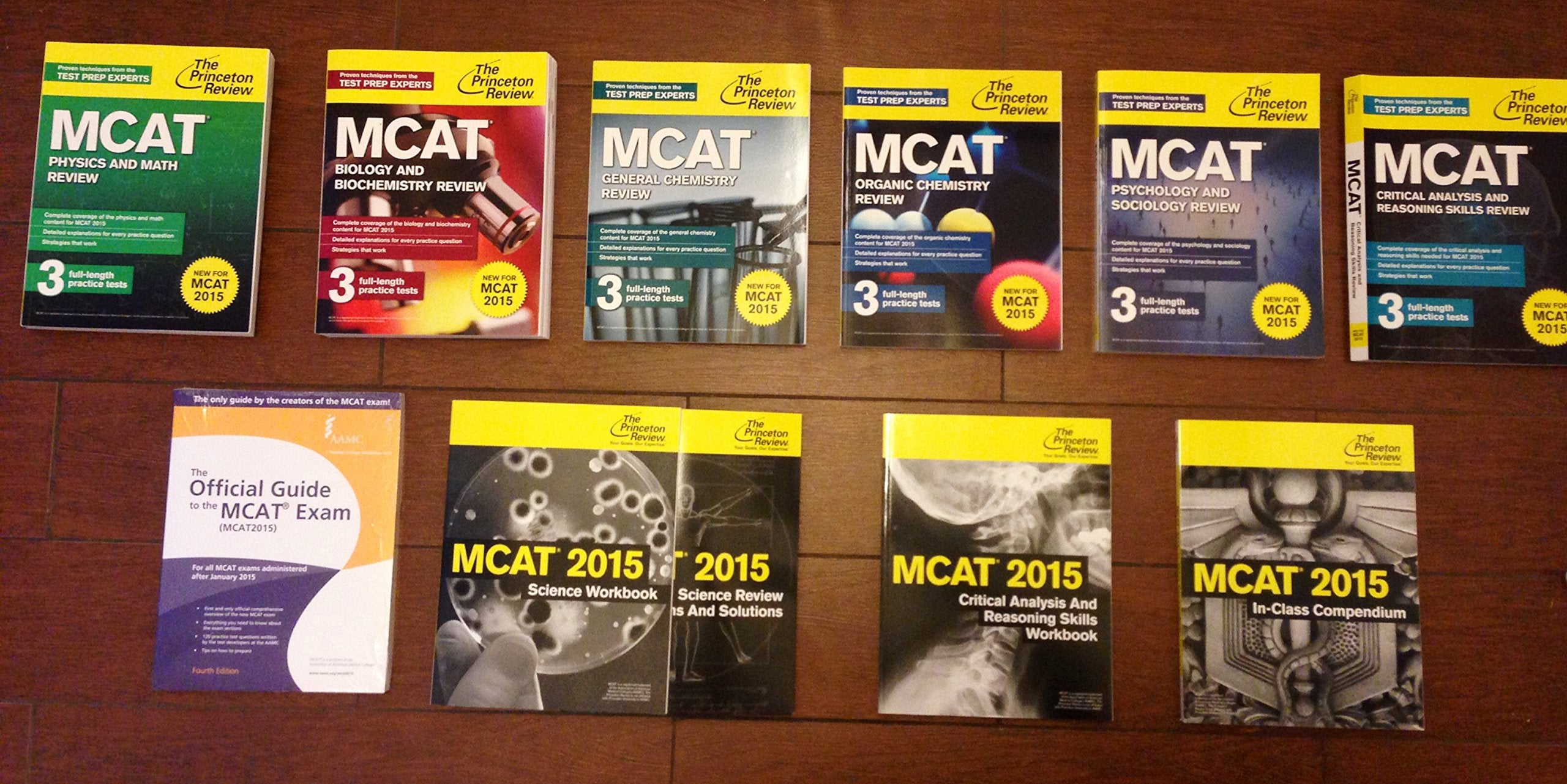 Princeton Review MCAT Subject Review Complete Box Set: New for MCAT 2015 (Graduate School Test Preparation),New