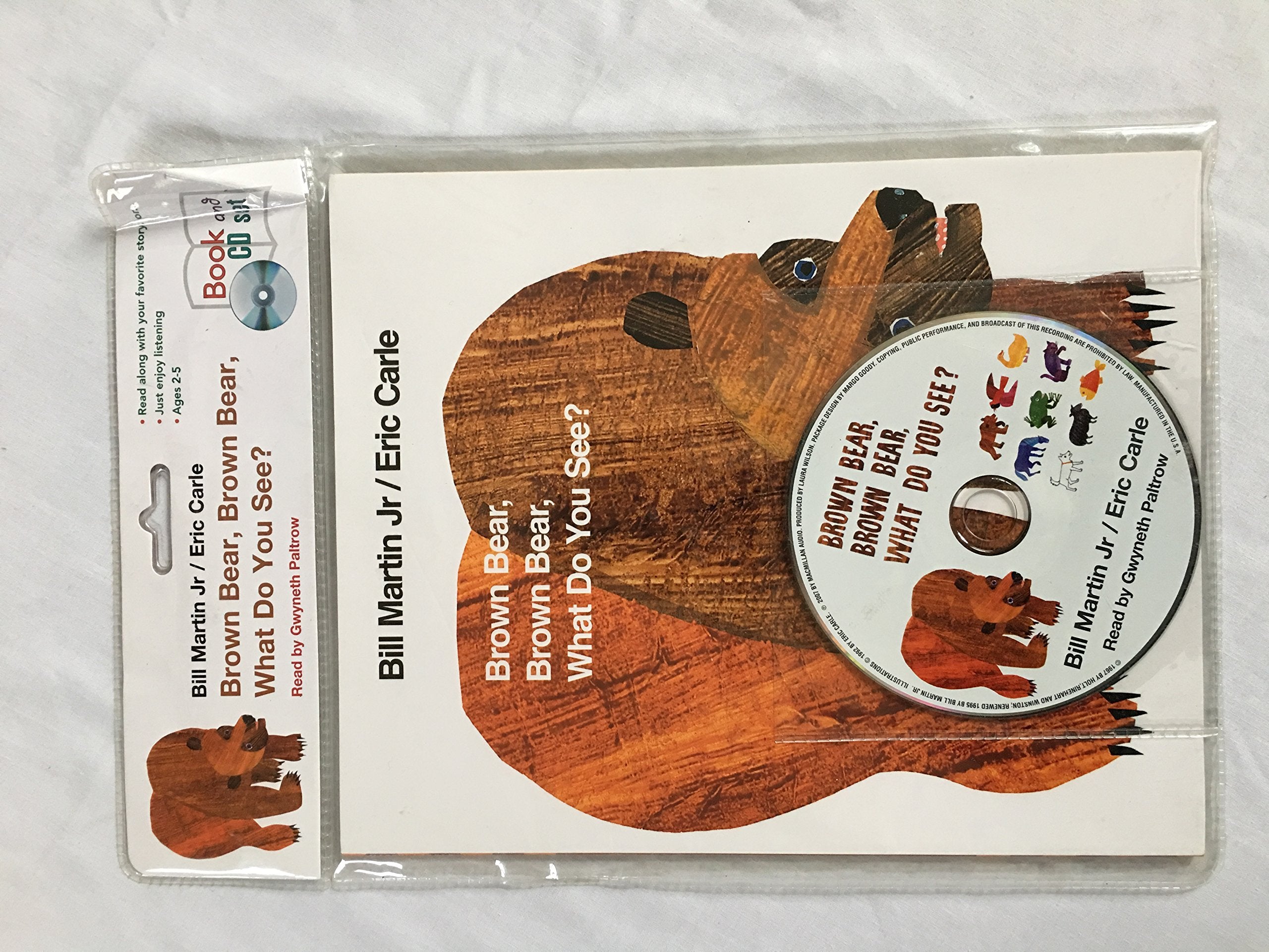 Brown Bear, Brown Bear, What Do You See? (Book & CD),New