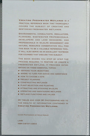 Creating Freshwater Wetlands,Used