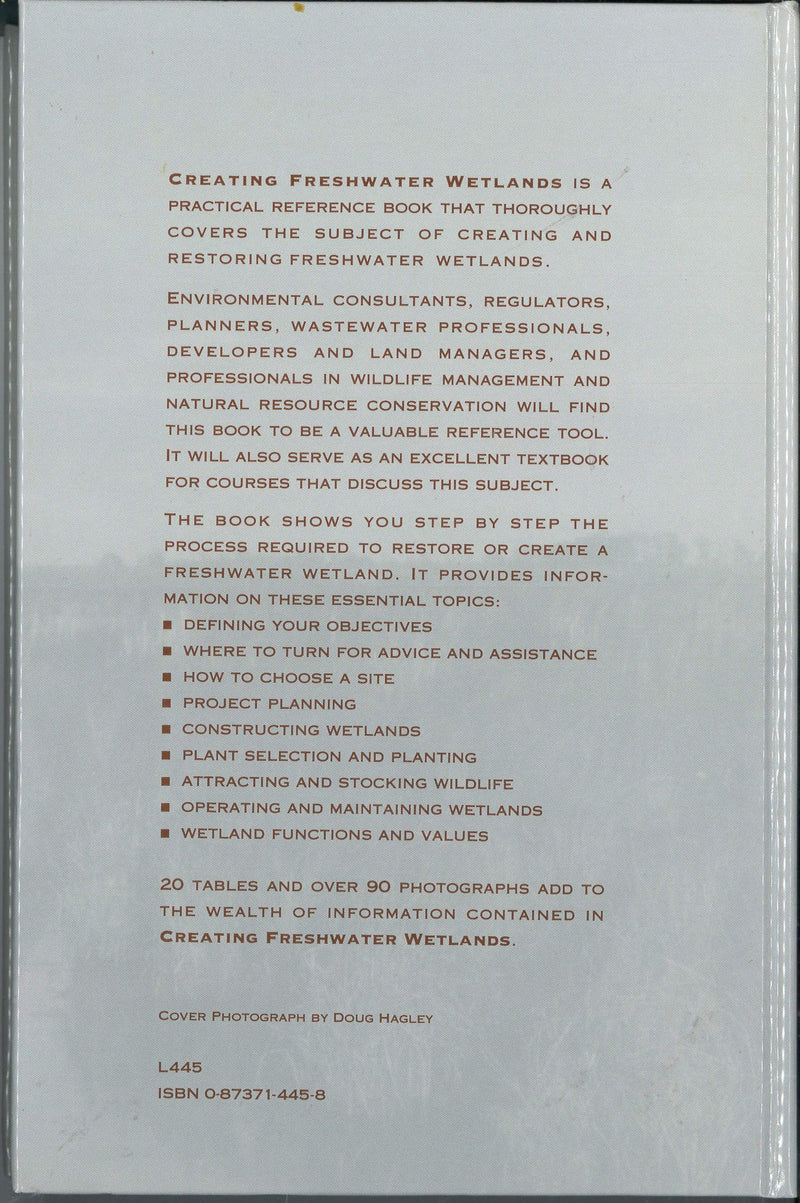 Creating Freshwater Wetlands,Used