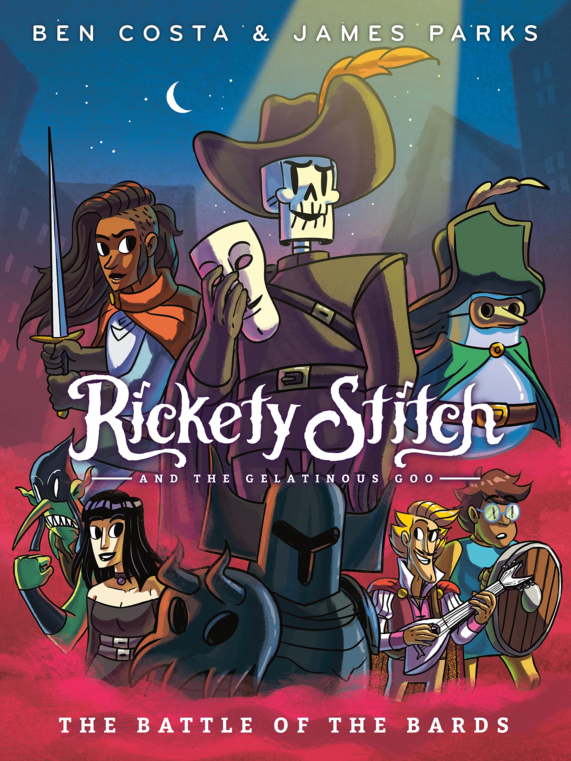 Rickety Stitch and the Gelatinous Goo Book 3: The Battle of the Bards,Used