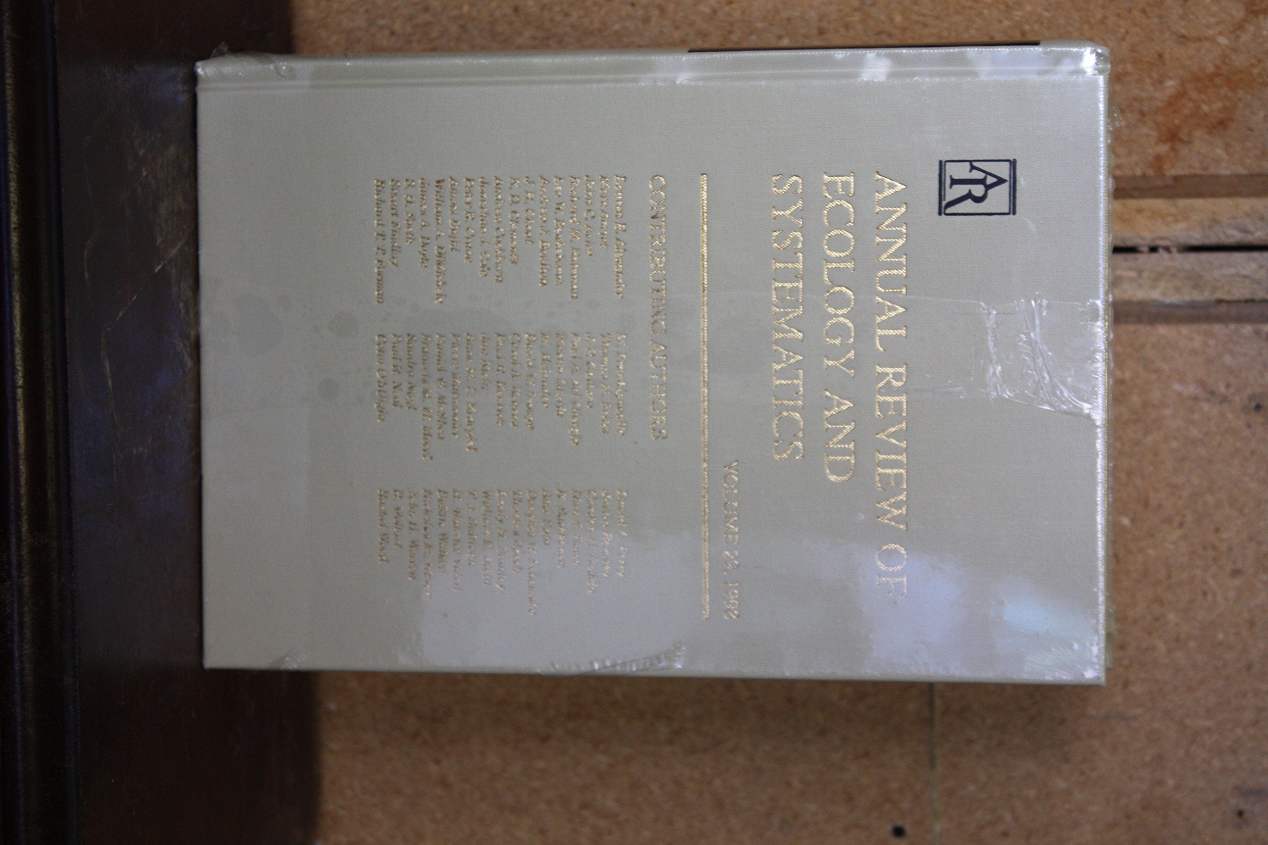Annual Review of Ecology and Systematics: 1998 (Annual Review of Ecology & Systematics),Used
