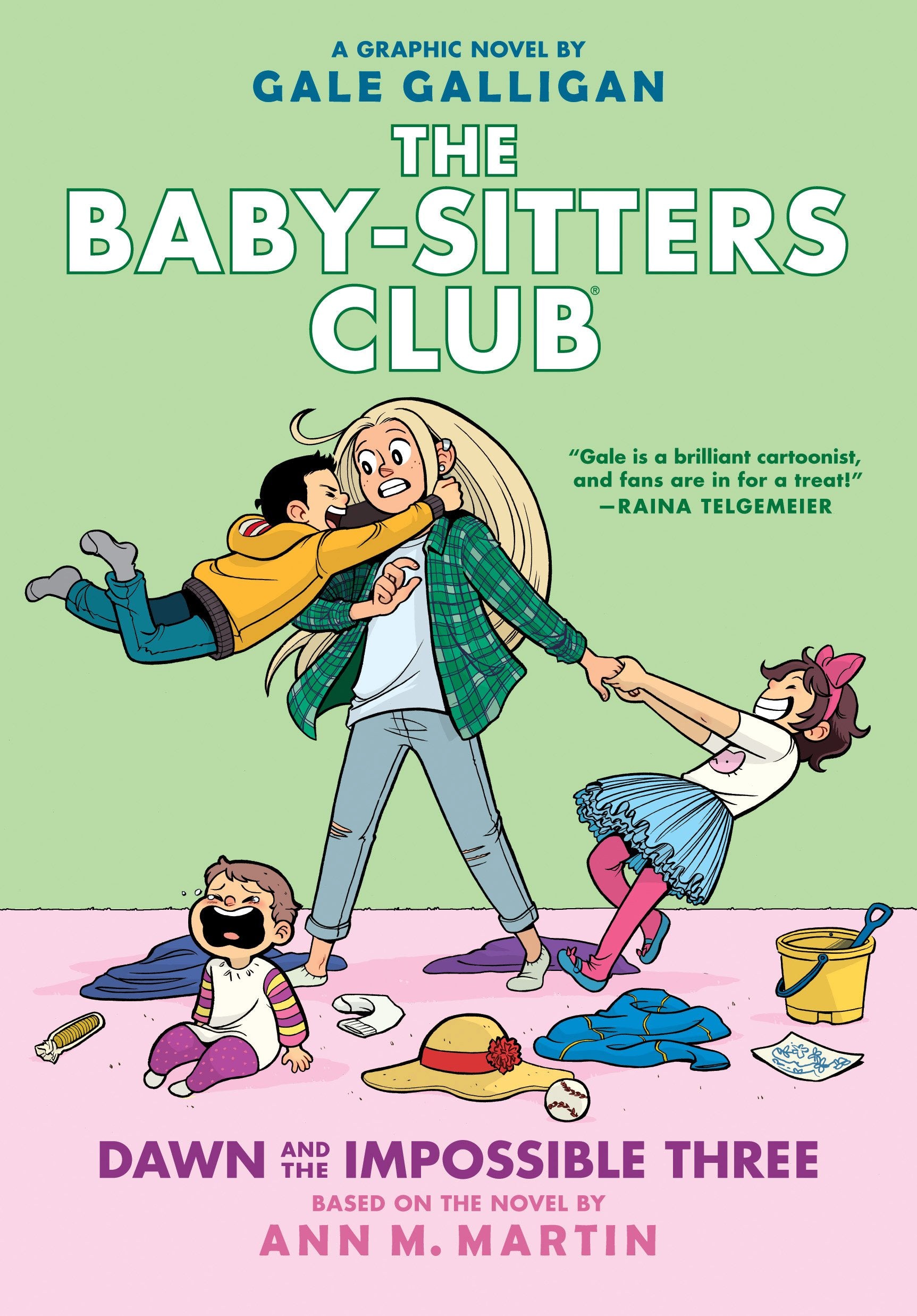 Dawn and the Impossible Three: A Graphic Novel (The BabySitters Club #5) (5) (The BabySitters Club Graphix),Used