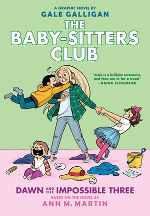 Dawn and the Impossible Three: A Graphic Novel (The BabySitters Club #5) (5) (The BabySitters Club Graphix),Used