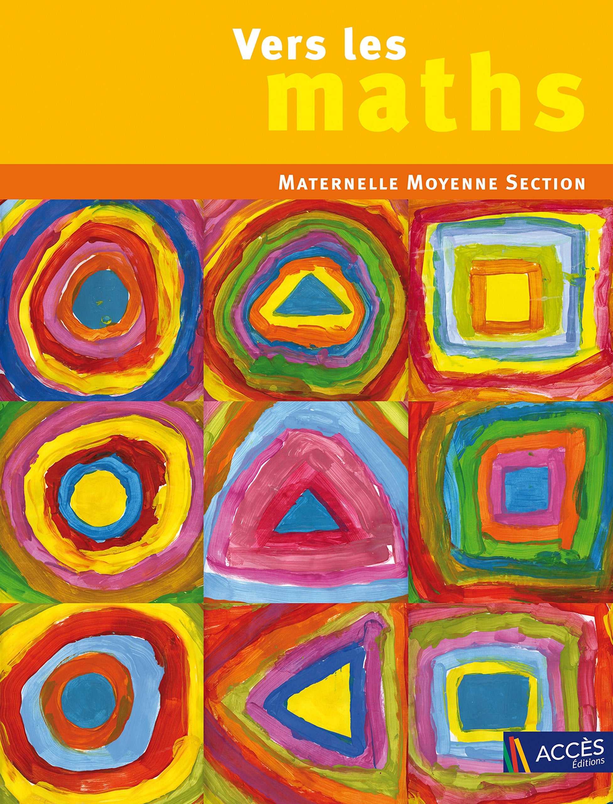 VERS LES MATHS MOYENNE SECTION,Used