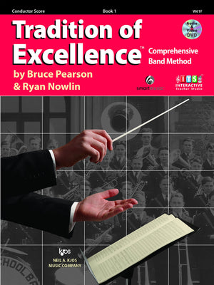 W61F  Tradition Of Excellence Book 1  Conductor Score-used