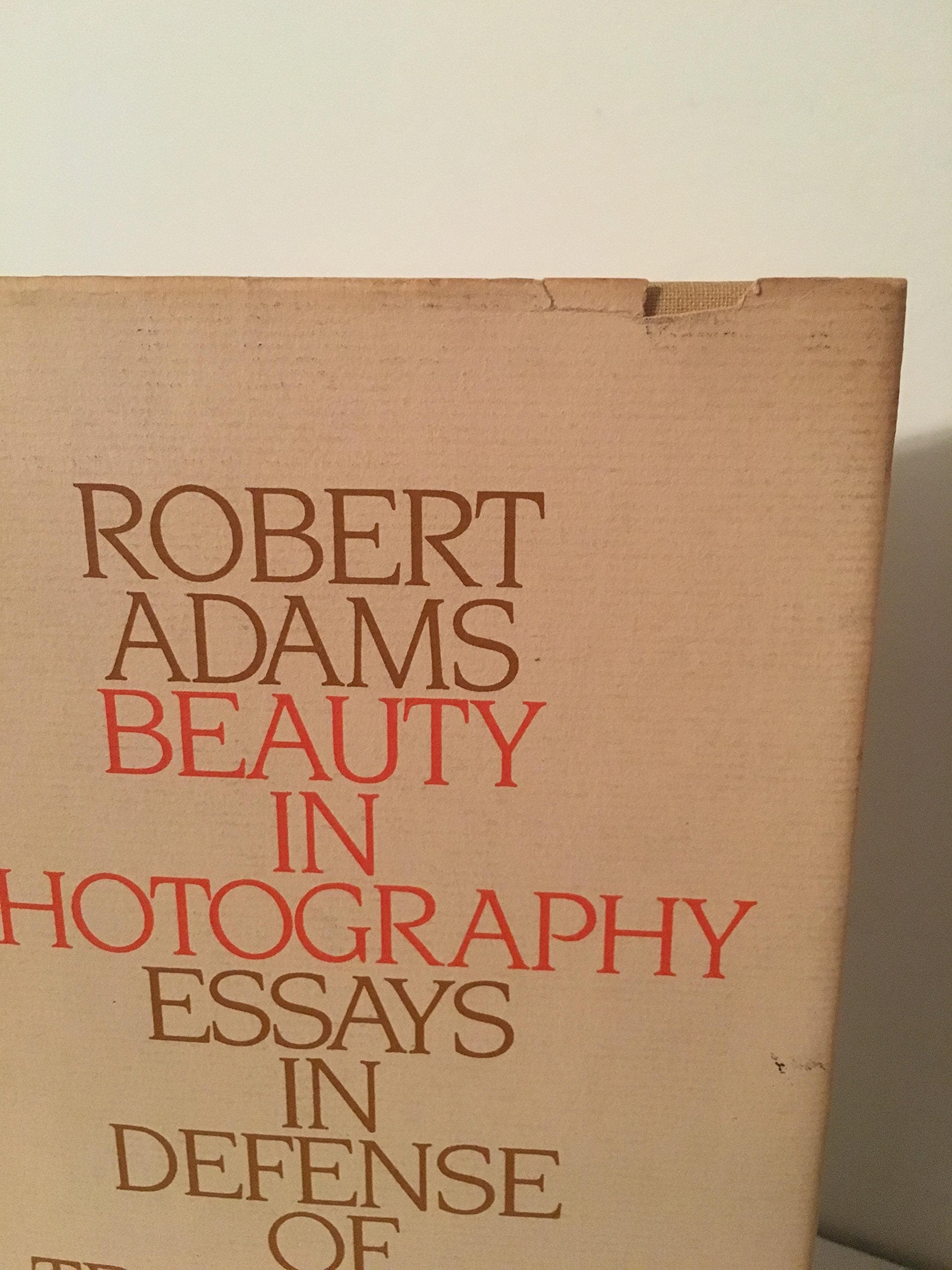 Beauty In Photography: Essays In Defense Of Traditional Values