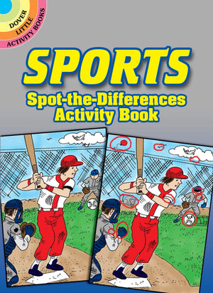 Sports SpottheDifferences Activity Book (Dover Little Activity Books),Used