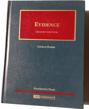 Evidence (University Casebook),New