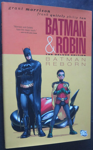 Batman & Robin Vol. 1: Batman Reborn Deluxe HC,Used
