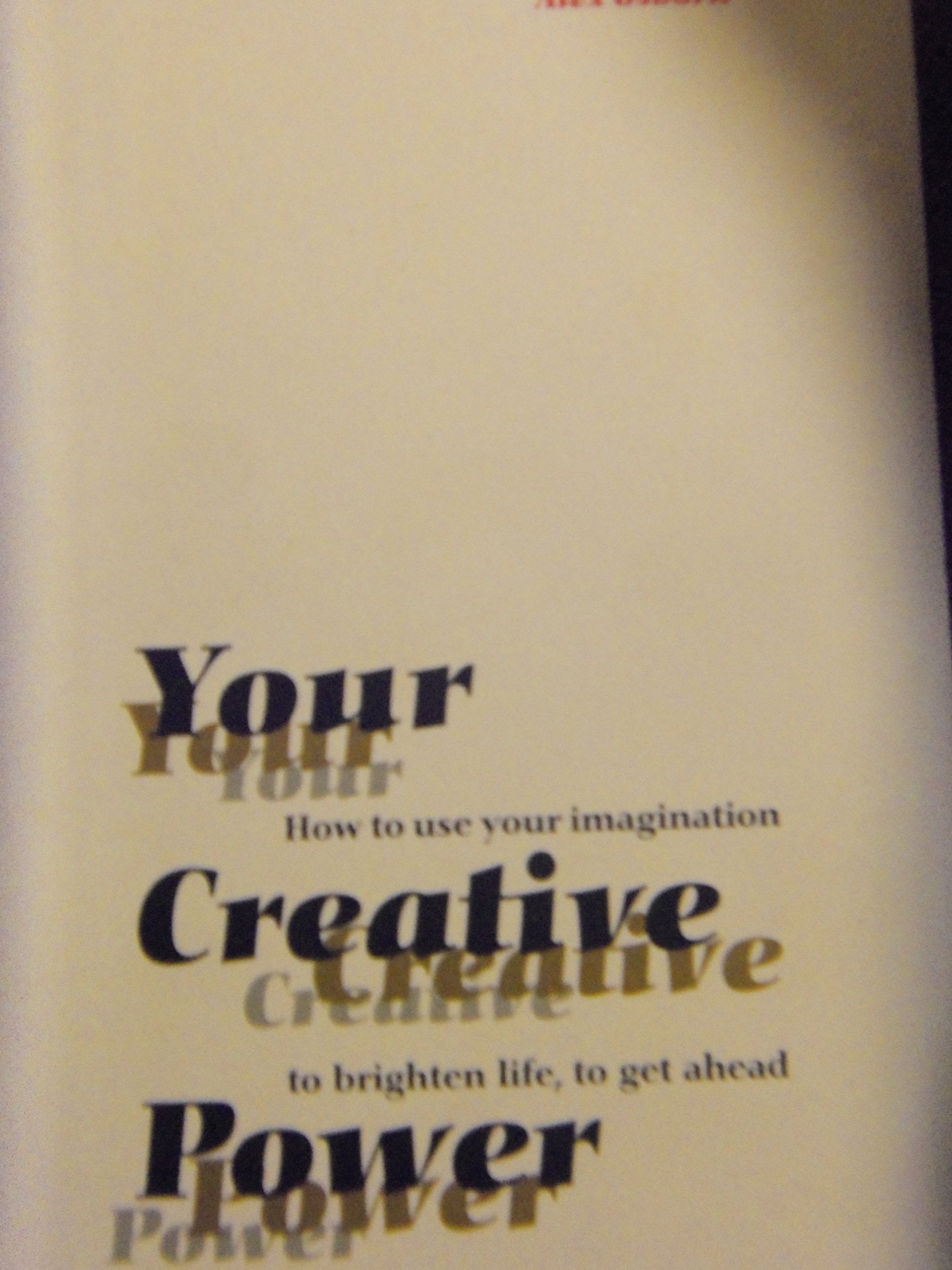 Your Creative Power,Used