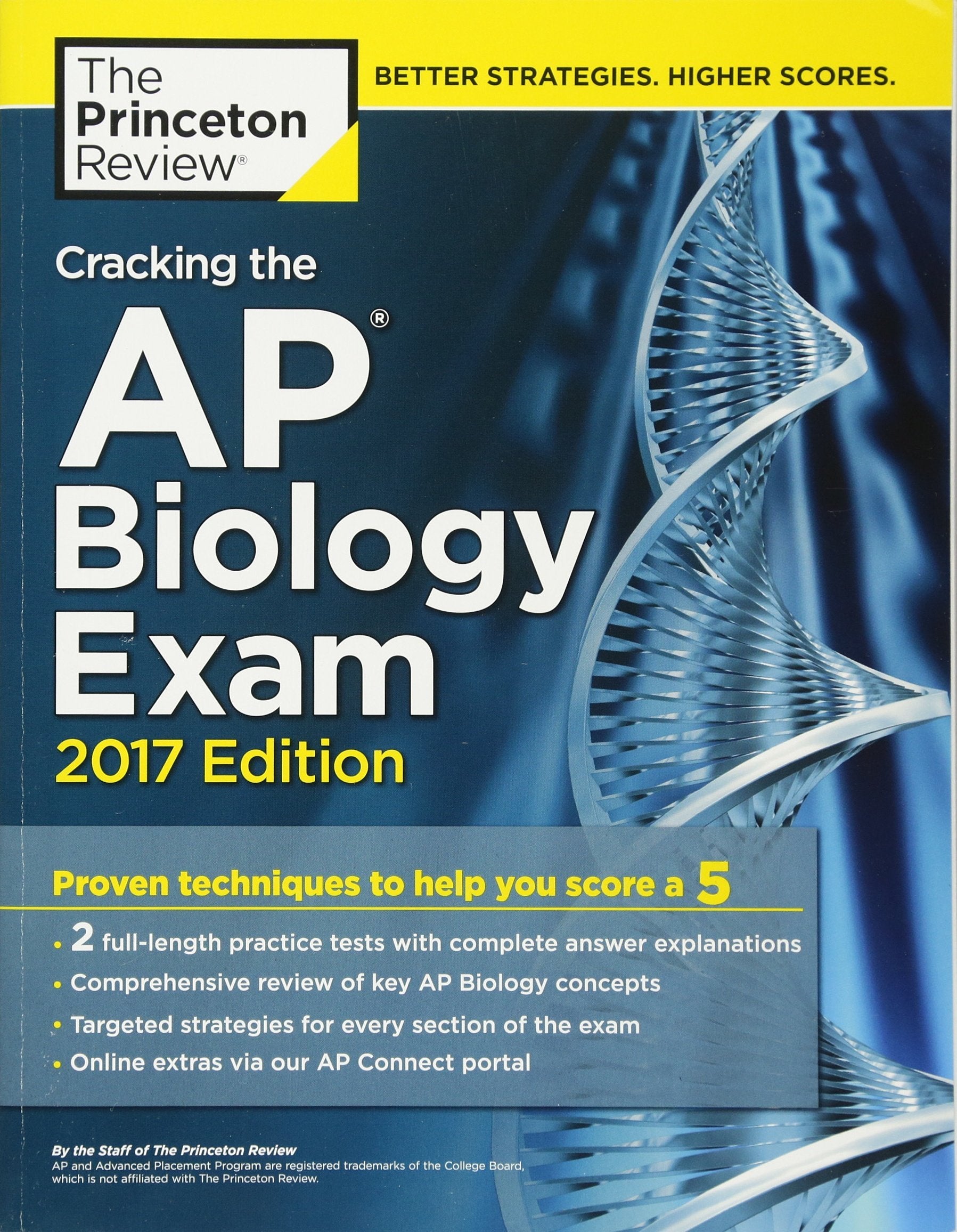 Cracking the AP Biology Exam, 2017 Edition: Proven Techniques to Help You Score a 5 (College Test Preparation),Used