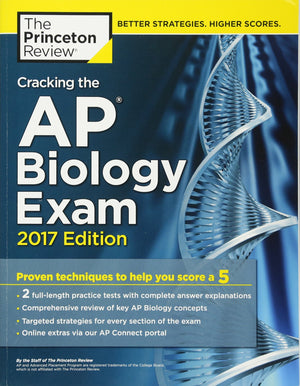 Cracking the AP Biology Exam, 2017 Edition: Proven Techniques to Help You Score a 5 (College Test Preparation),Used