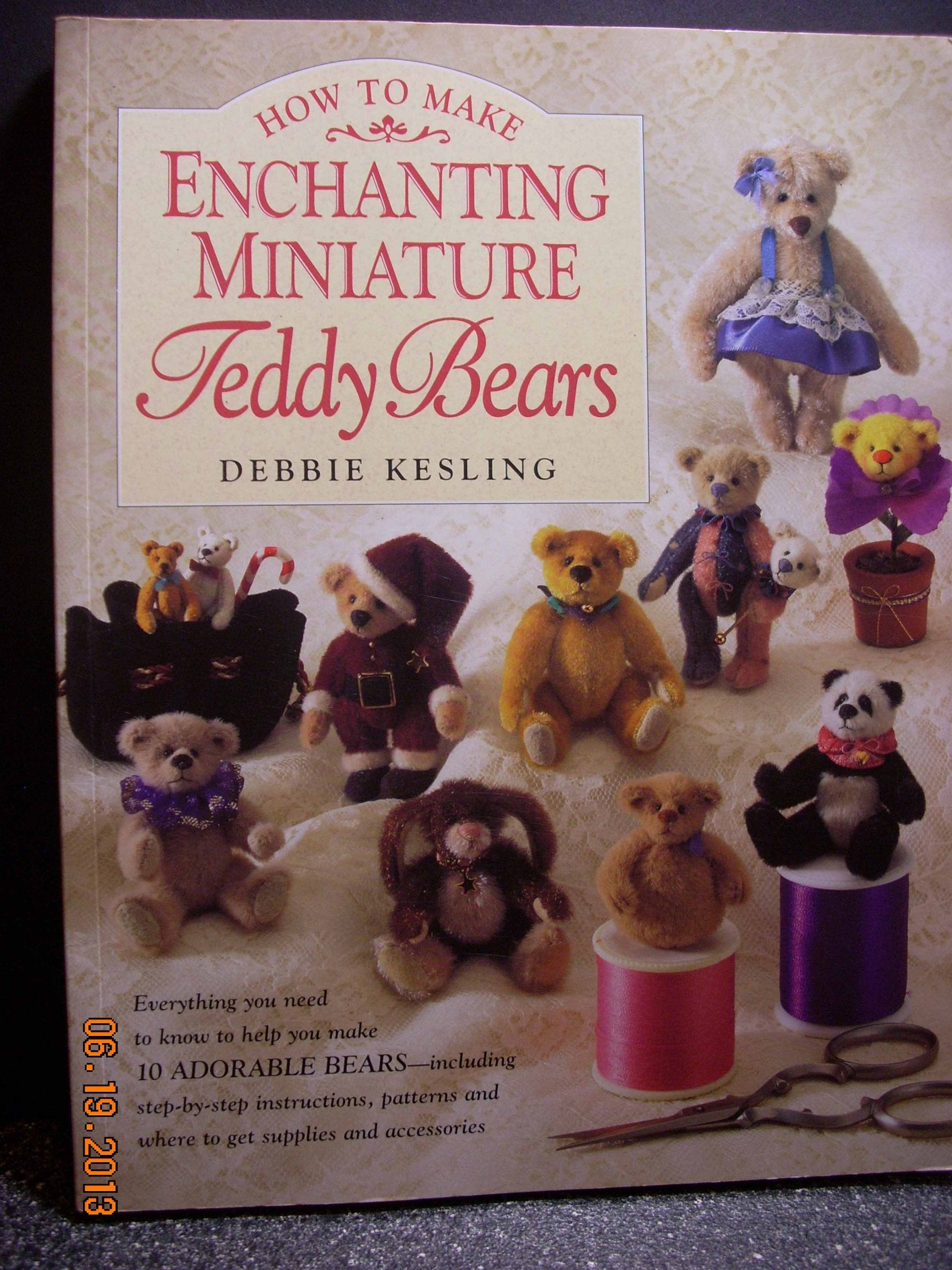 How to Make Enchanting Miniature Teddy Bears,Used