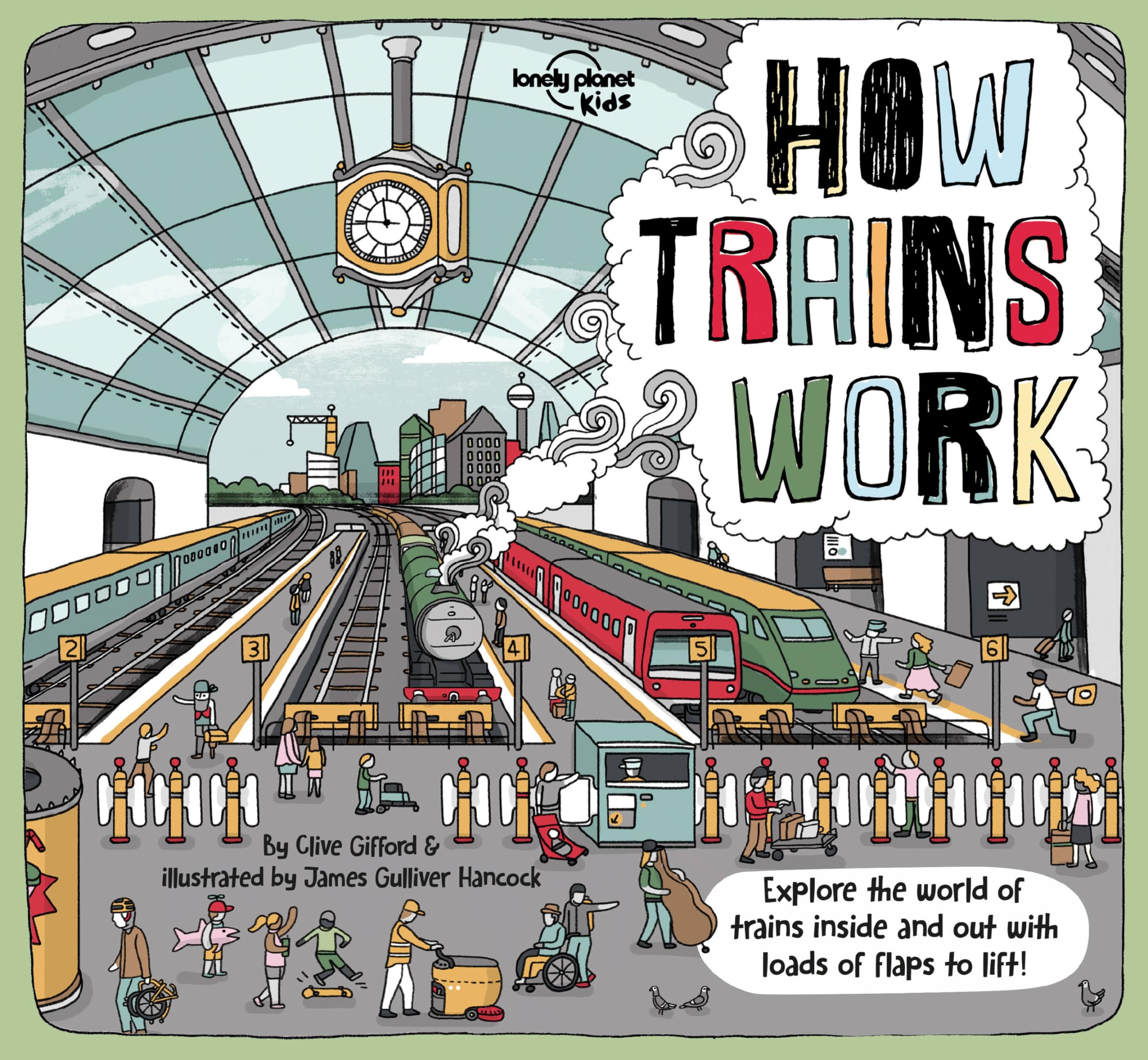 Lonely Planet Kids How Trains Work (How Things Work),Used