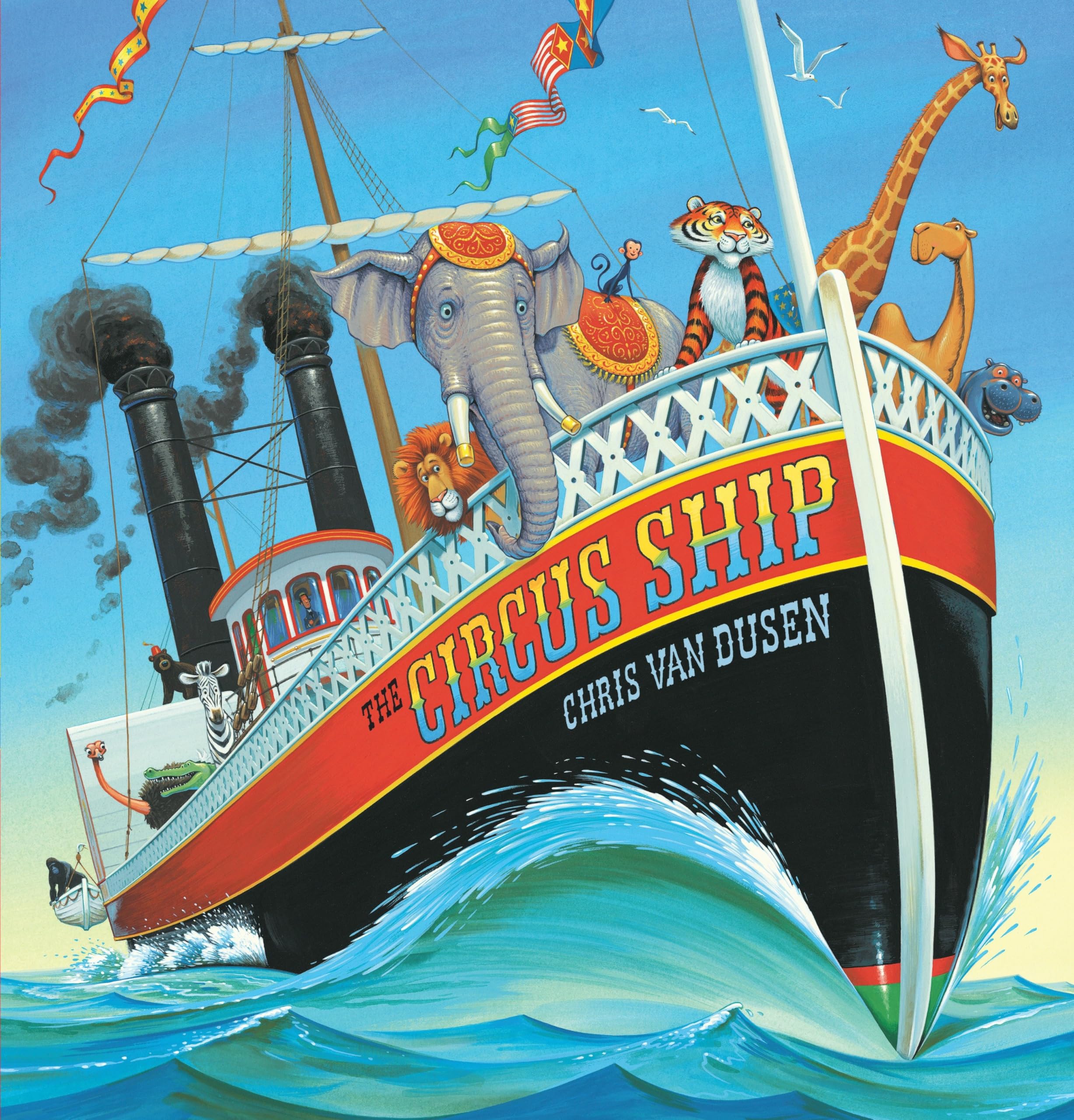 The Circus Ship: (A Rhyming Adventure of Circus Animals Finding a New Home - For Preschoolers, Kindergarteners, and 1st-3rd Graders Ages 4-8)-New Condition