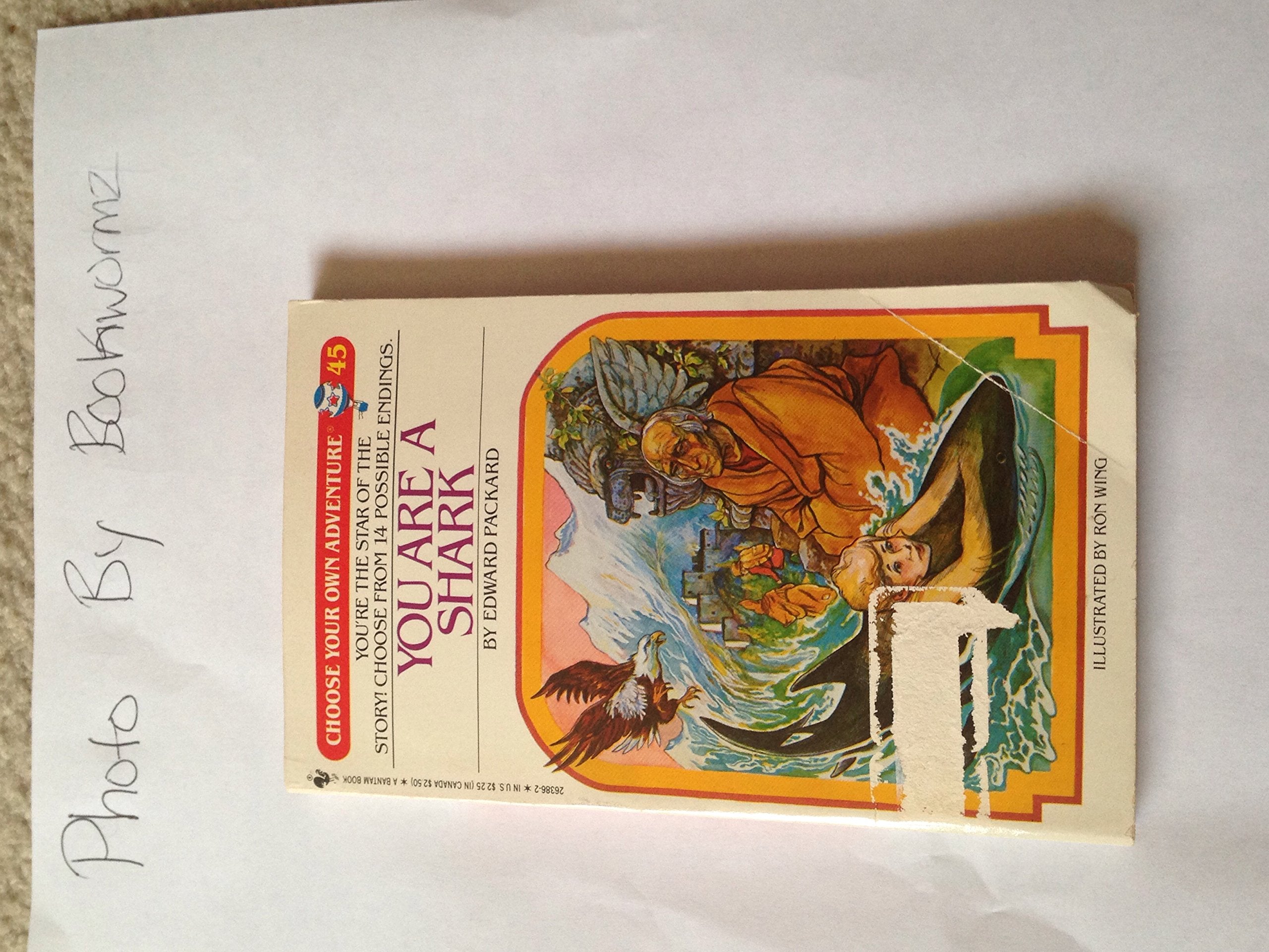 You Are a Shark (Choose Your Own Adventure #45),Used