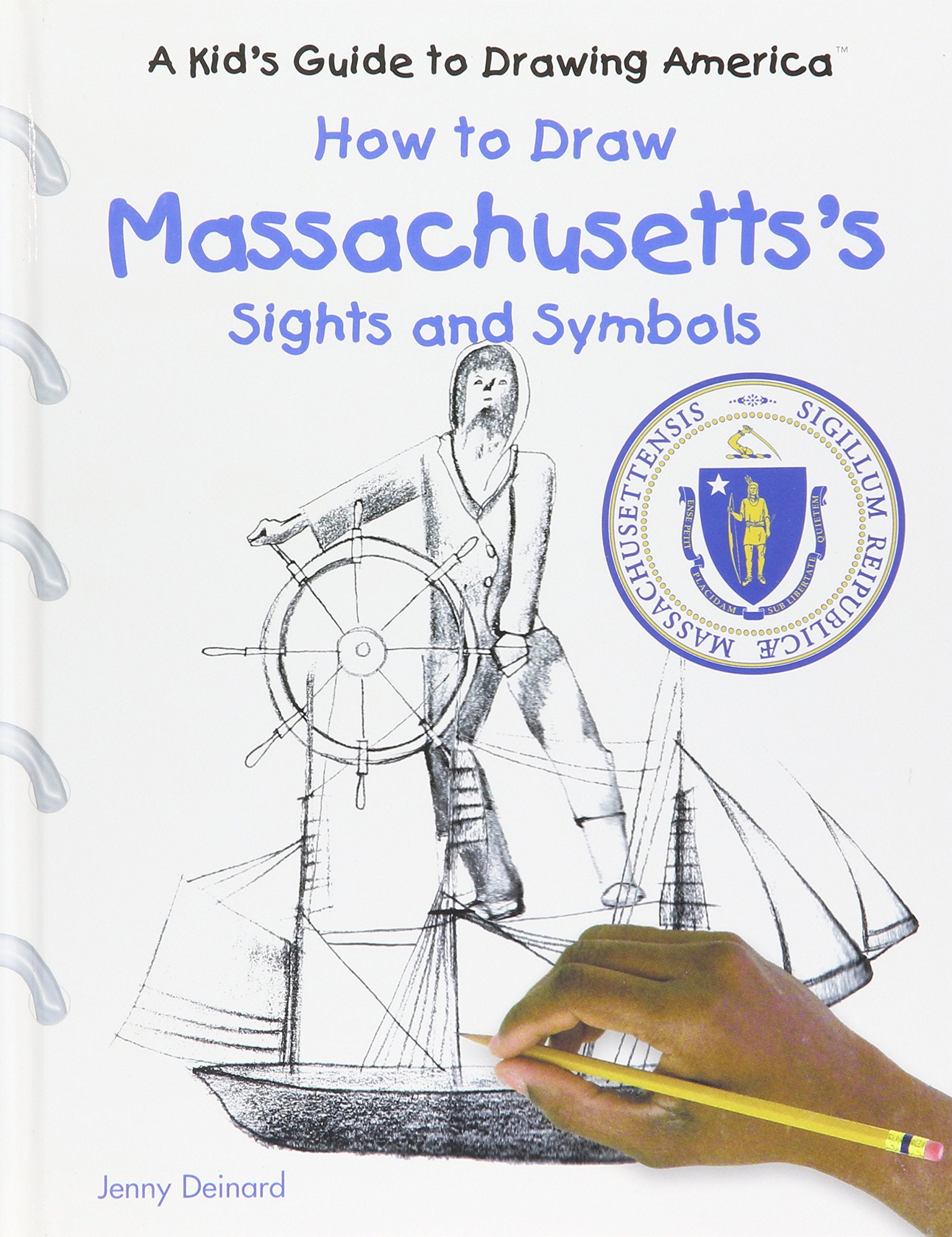 How to Draw Massachusetts's Sights and Symbols (A Kid's Guide to Drawing America),Used