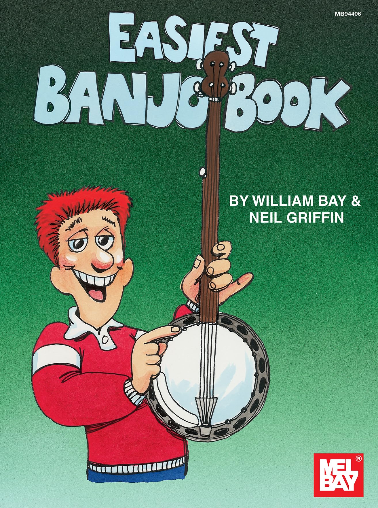 Mel Bay Easiest Banjo Book,Used