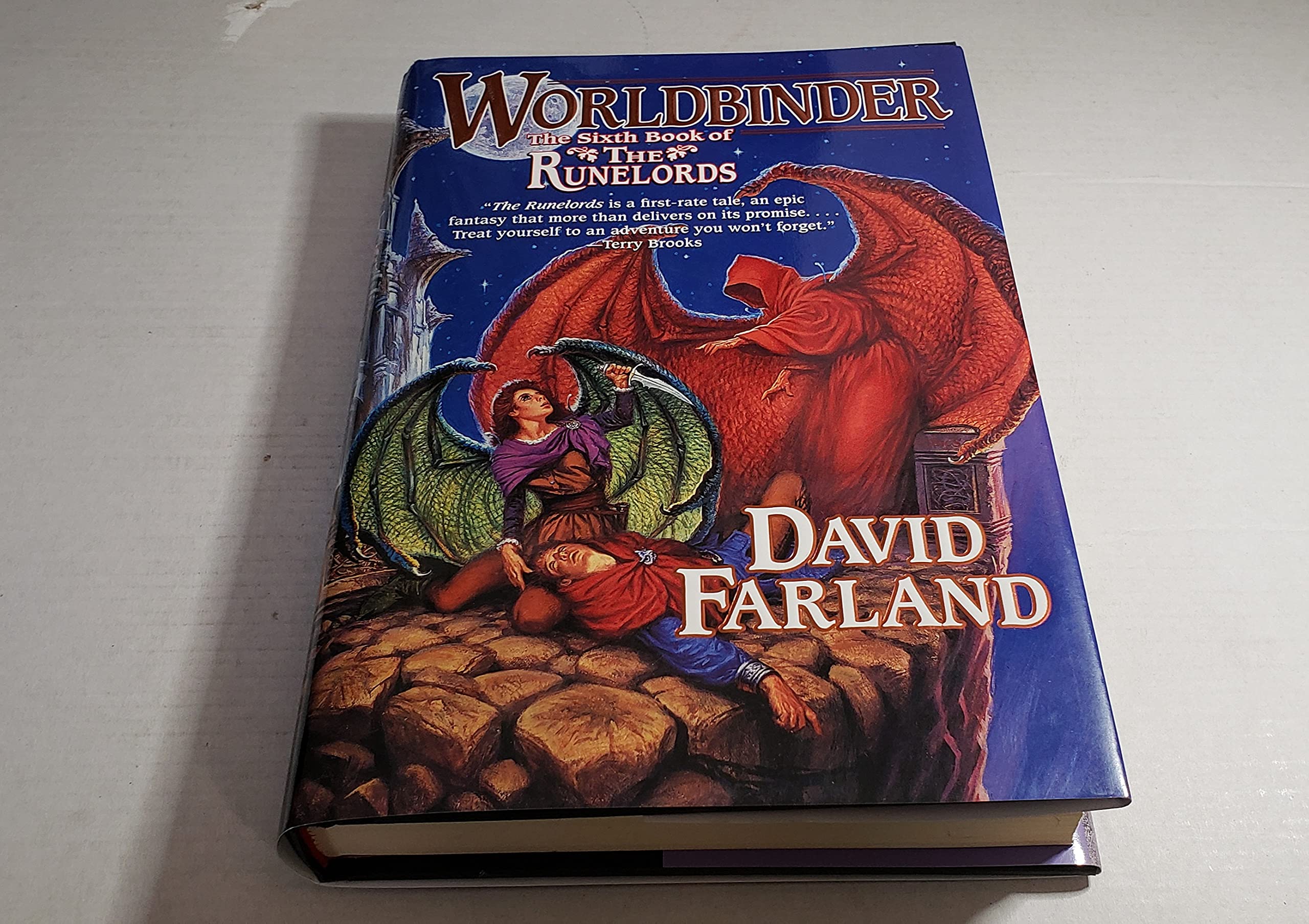 Worldbinder (The Runelords, Book 6),Used