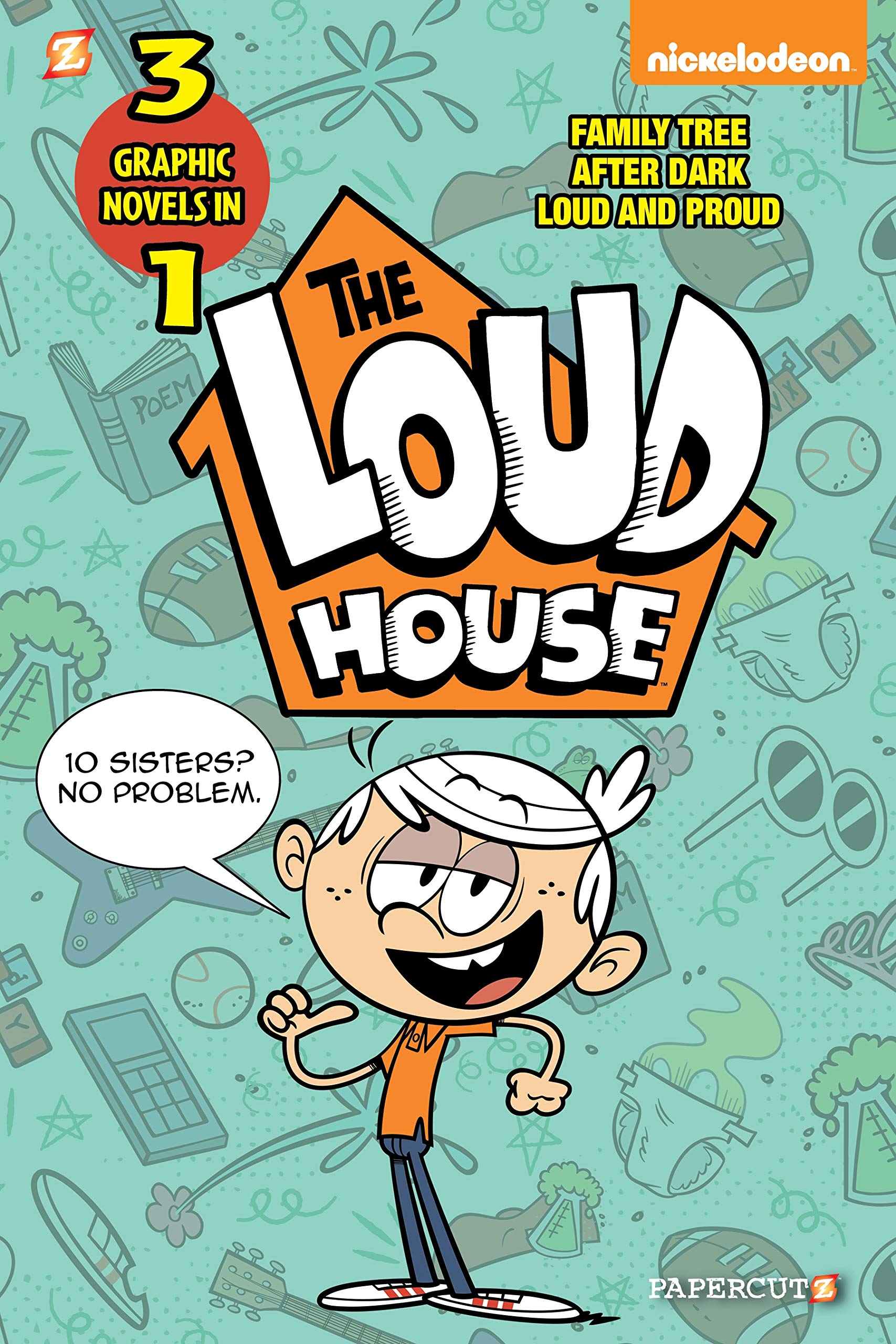 The Loud House 3in1 #2: After Dark, Loud and Proud, and Family Tree (2),Used