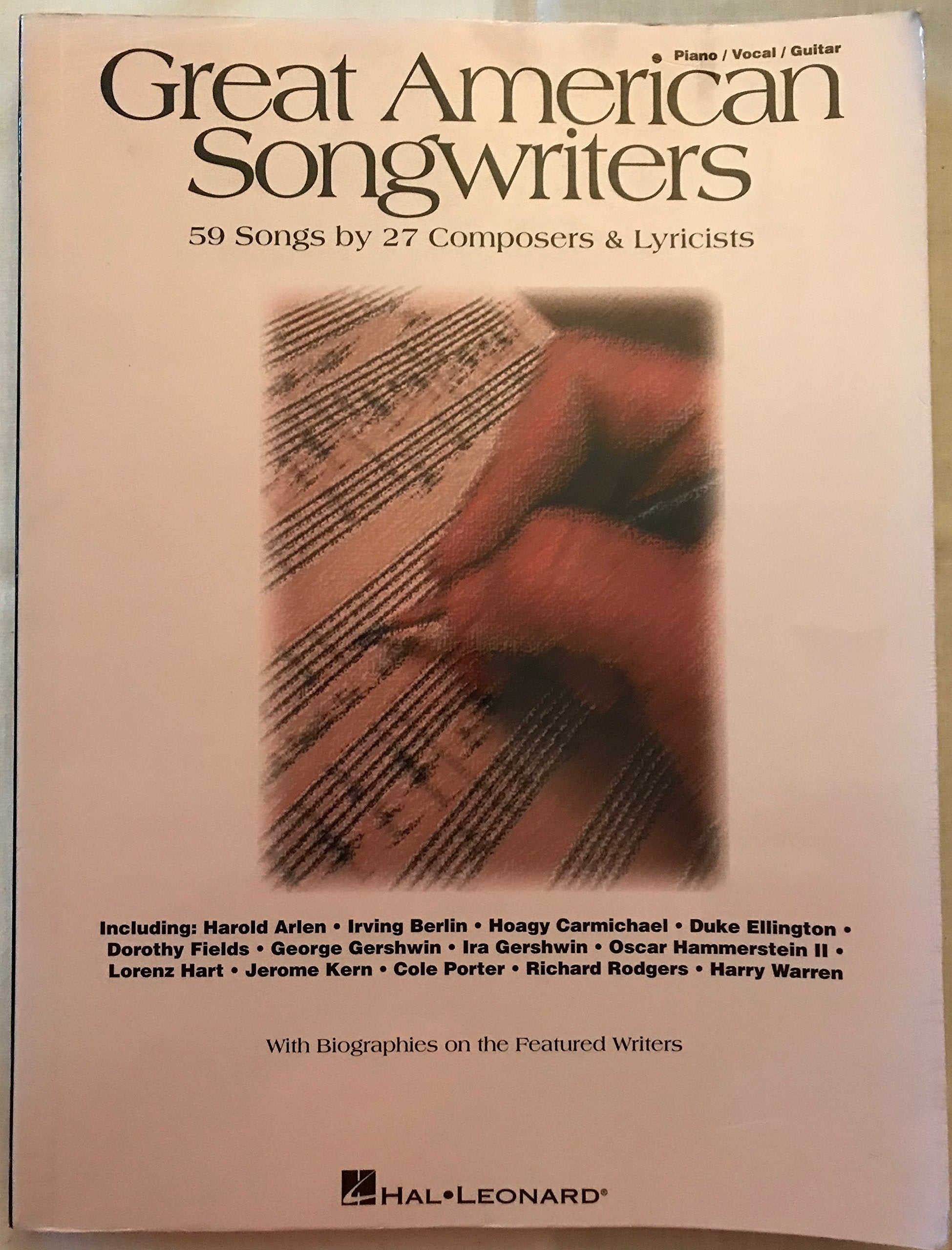 Great American Songwriters Piano, Vocal and Guitar Chords,Used