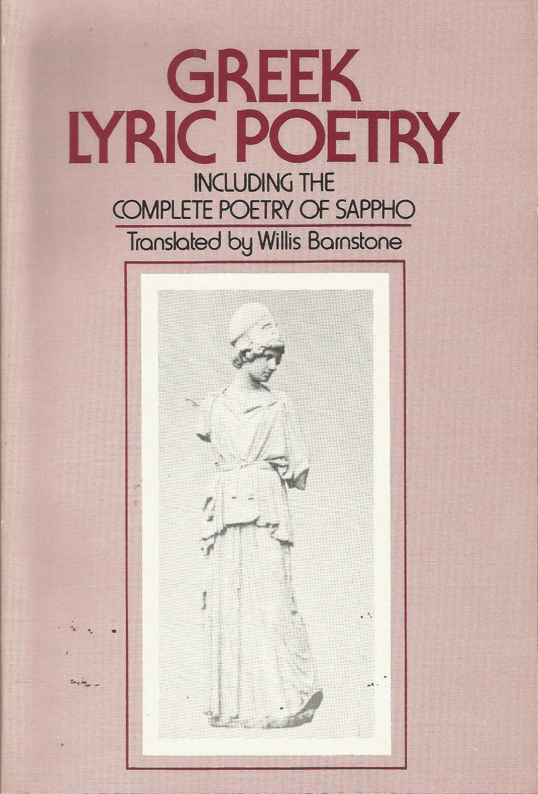 Greek Lyric Poetry,Used