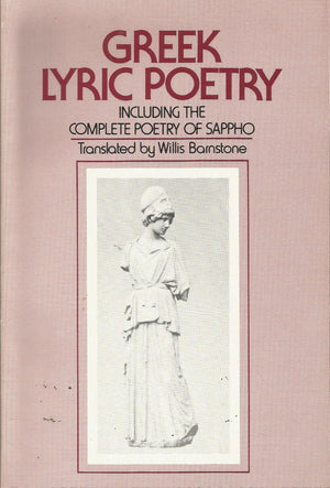 Greek Lyric Poetry,Used