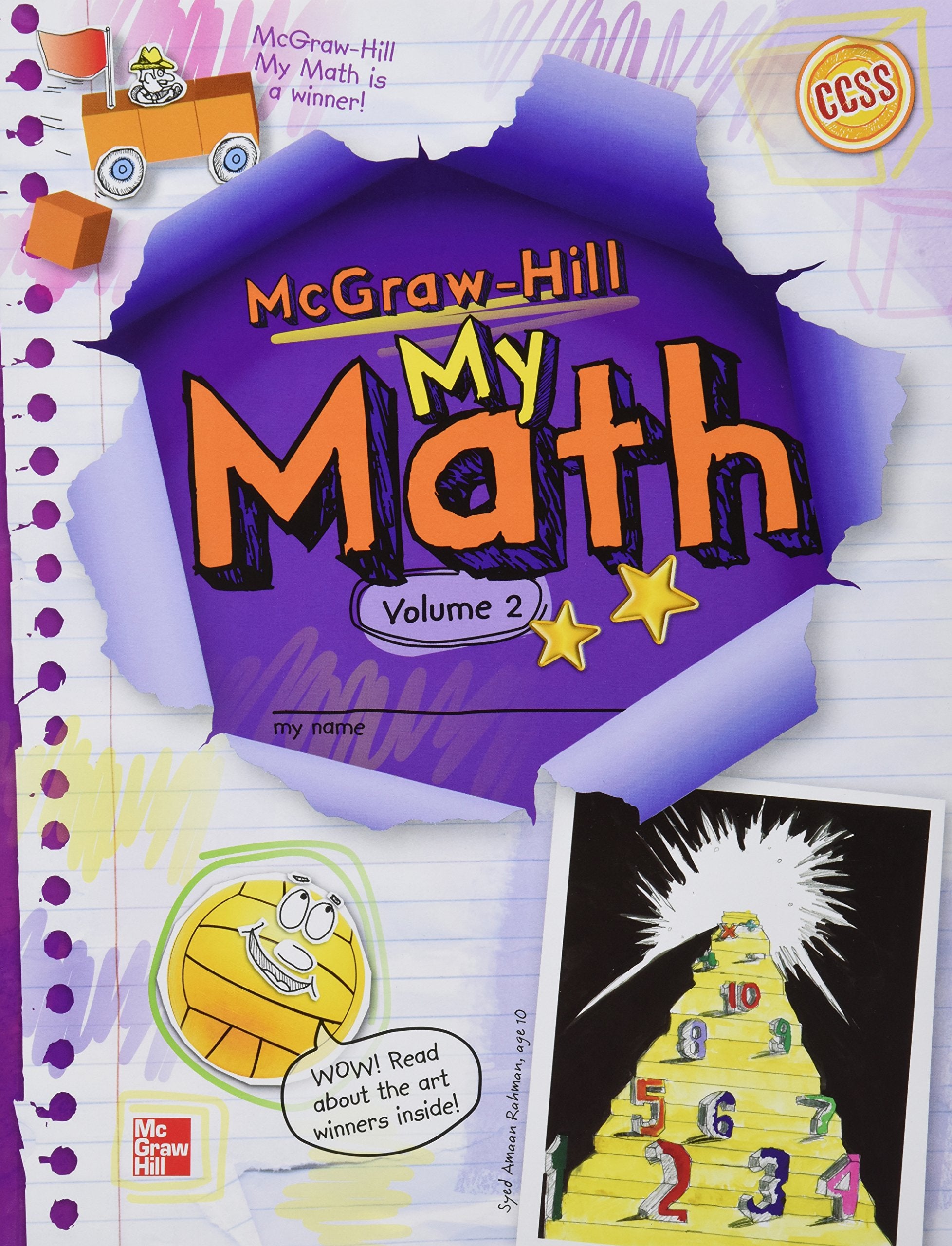 Mcgrawhill My Math Vol. 2, Grade 5 (Elementary Math Connects)-used
