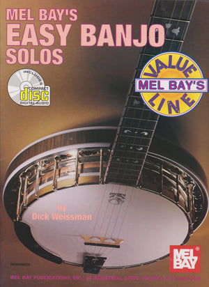 Mel Bay Easy Banjo Solos,Used