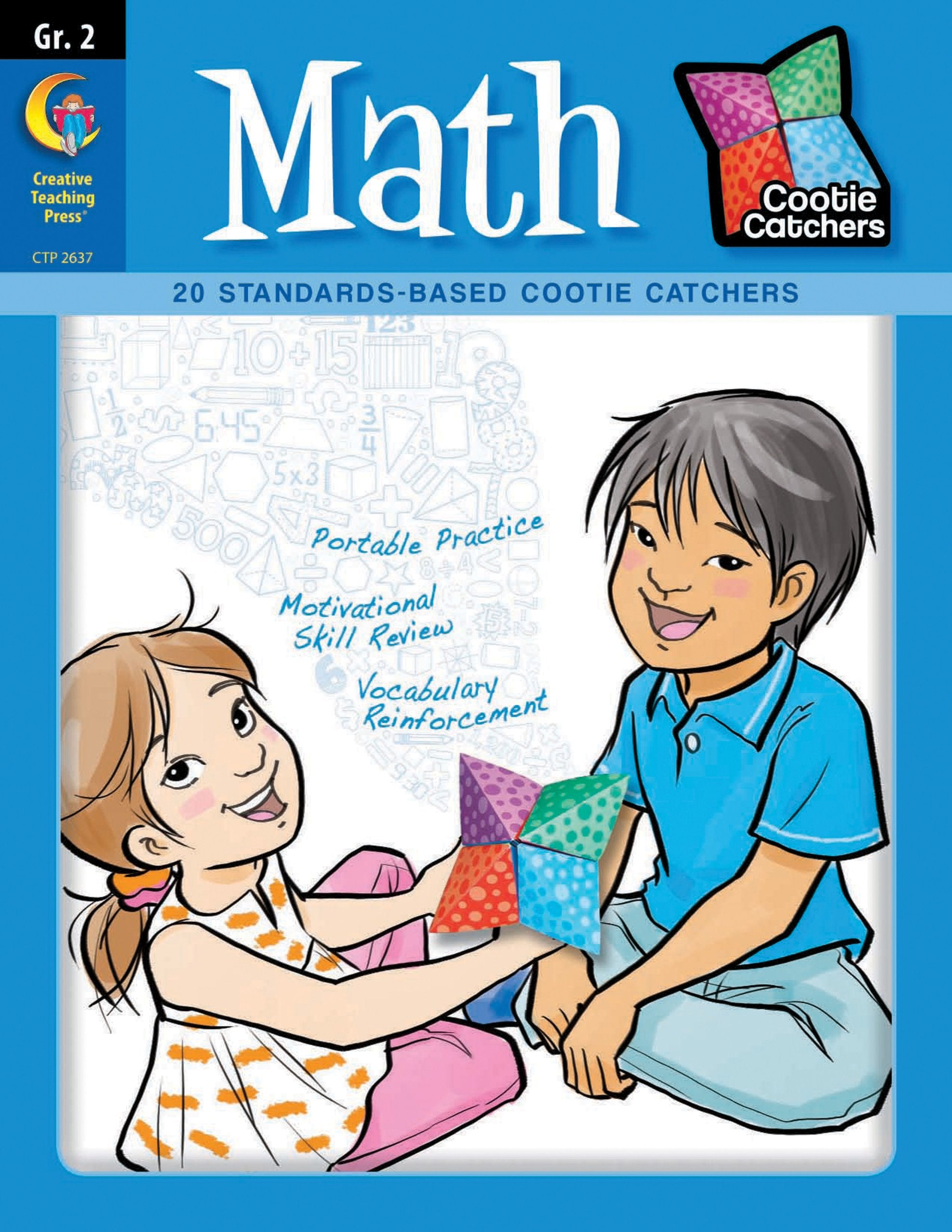 Cootie Catchers: Math, Grade 2,Used