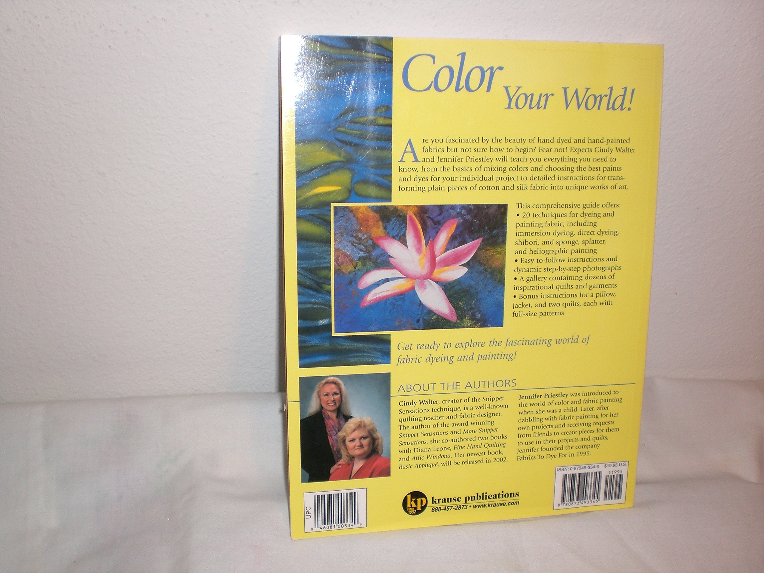 The Basic Guide to Dyeing & Painting Fabric,Used