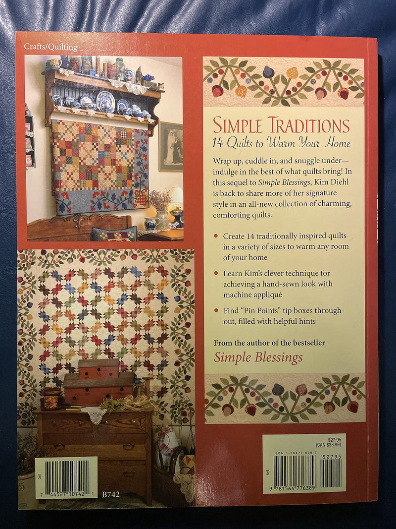 Simple Traditions: 14 Quilts to Warm Your Home,Used