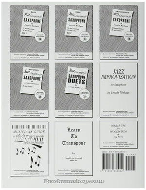 TRY1057  Basic Jazz Conception for Saxophone Volume 1  Book/CD,Used
