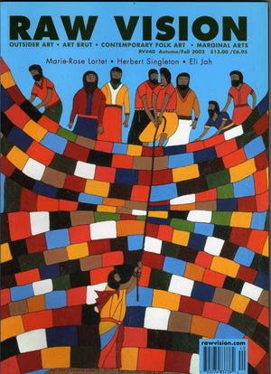 Raw Vision: Outsider Art, Art Brut, Contemporary Folk Art, Marginal Arts : Autumn/Fall 2002,Used