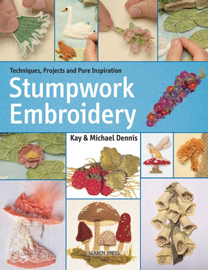 Stumpwork Embroidery,Used