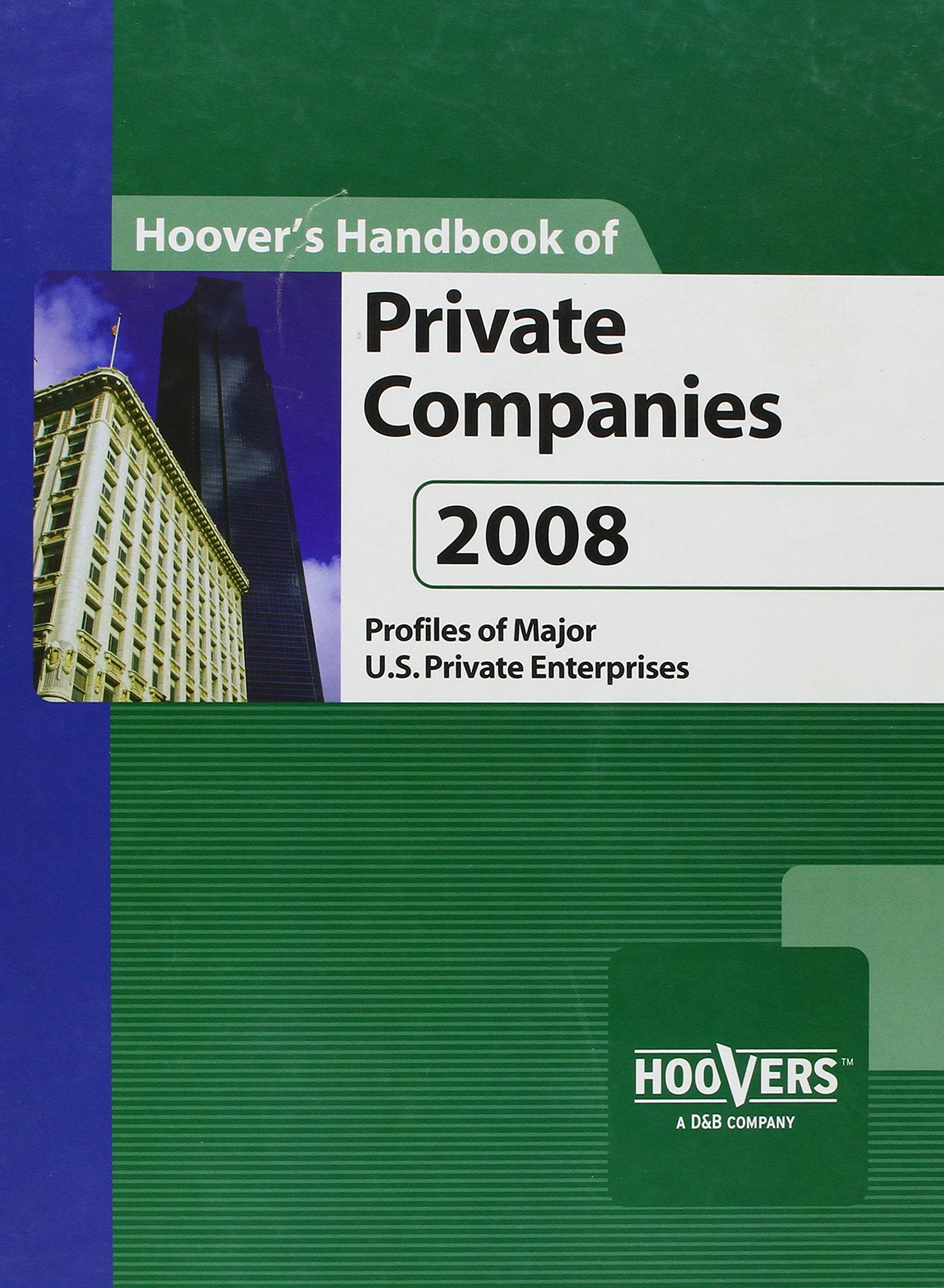 Hoover'S Handbook Of Private Companies 2008-used