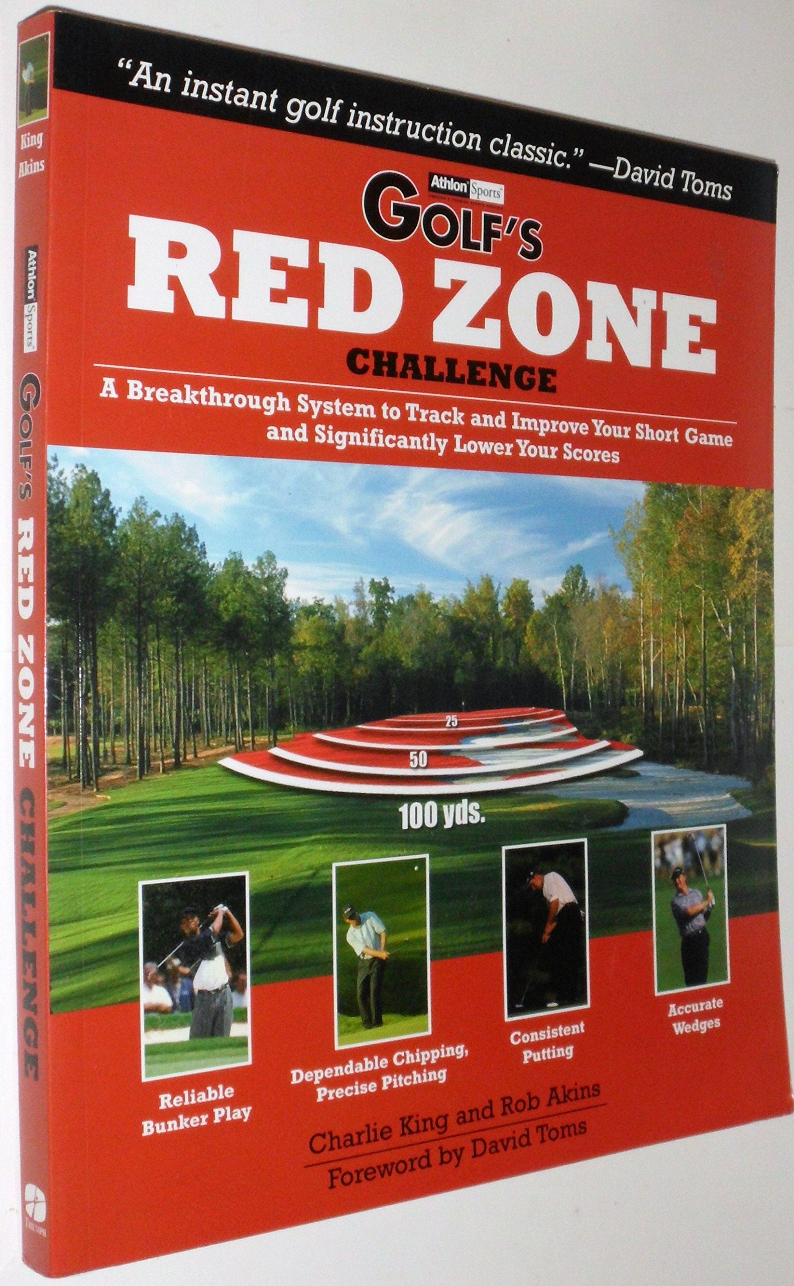 Golf's Red Zone Challenge: A Breakthrough System to Track and Improve Your Short Game and Significantly Lower Your Scores,Used