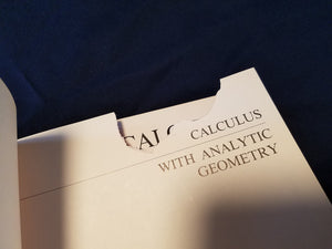 Calculus With Analytic Geometry,New