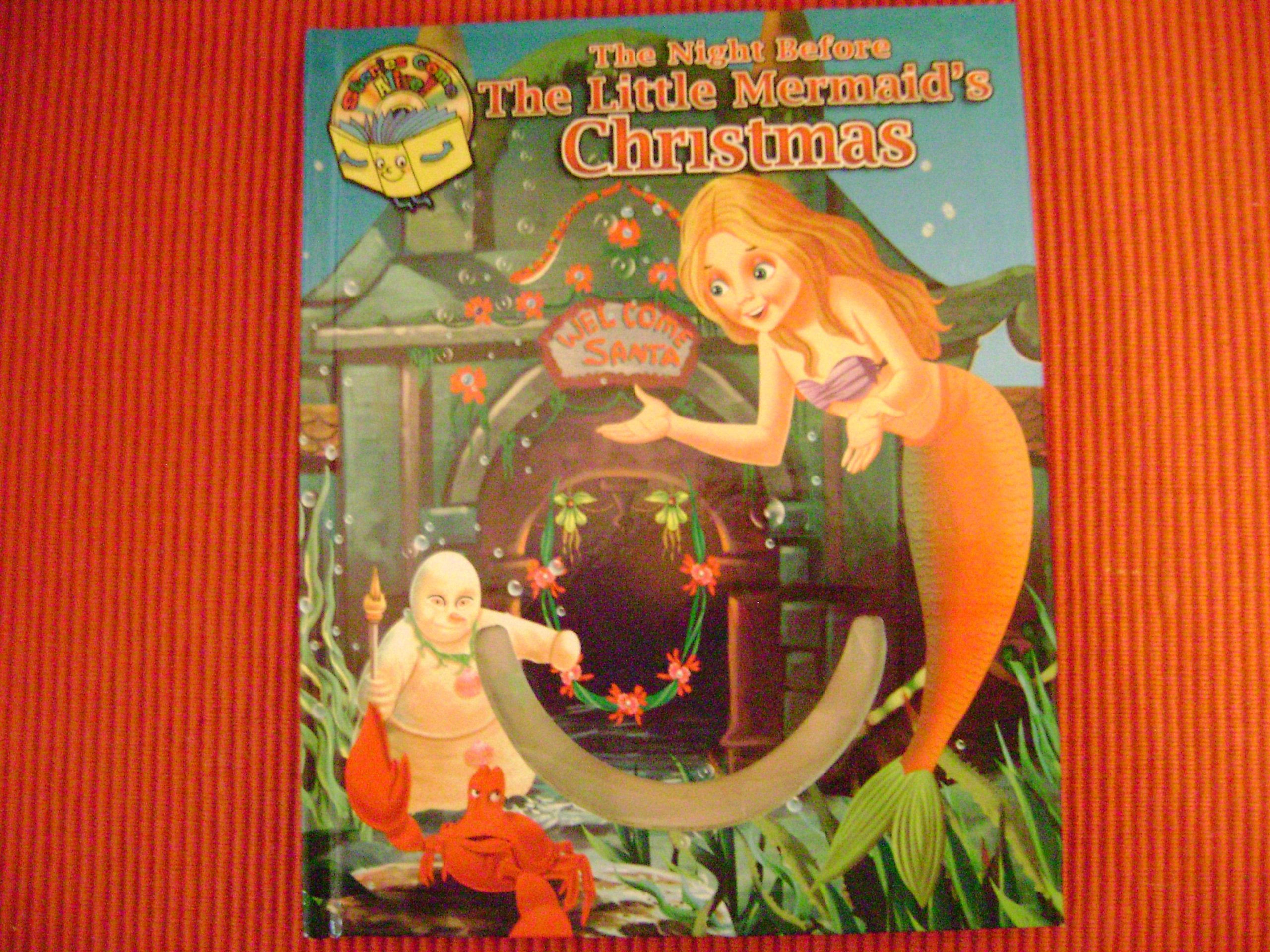 Night Before The Little Mermaid's Christmas VerseBook with CD,Used