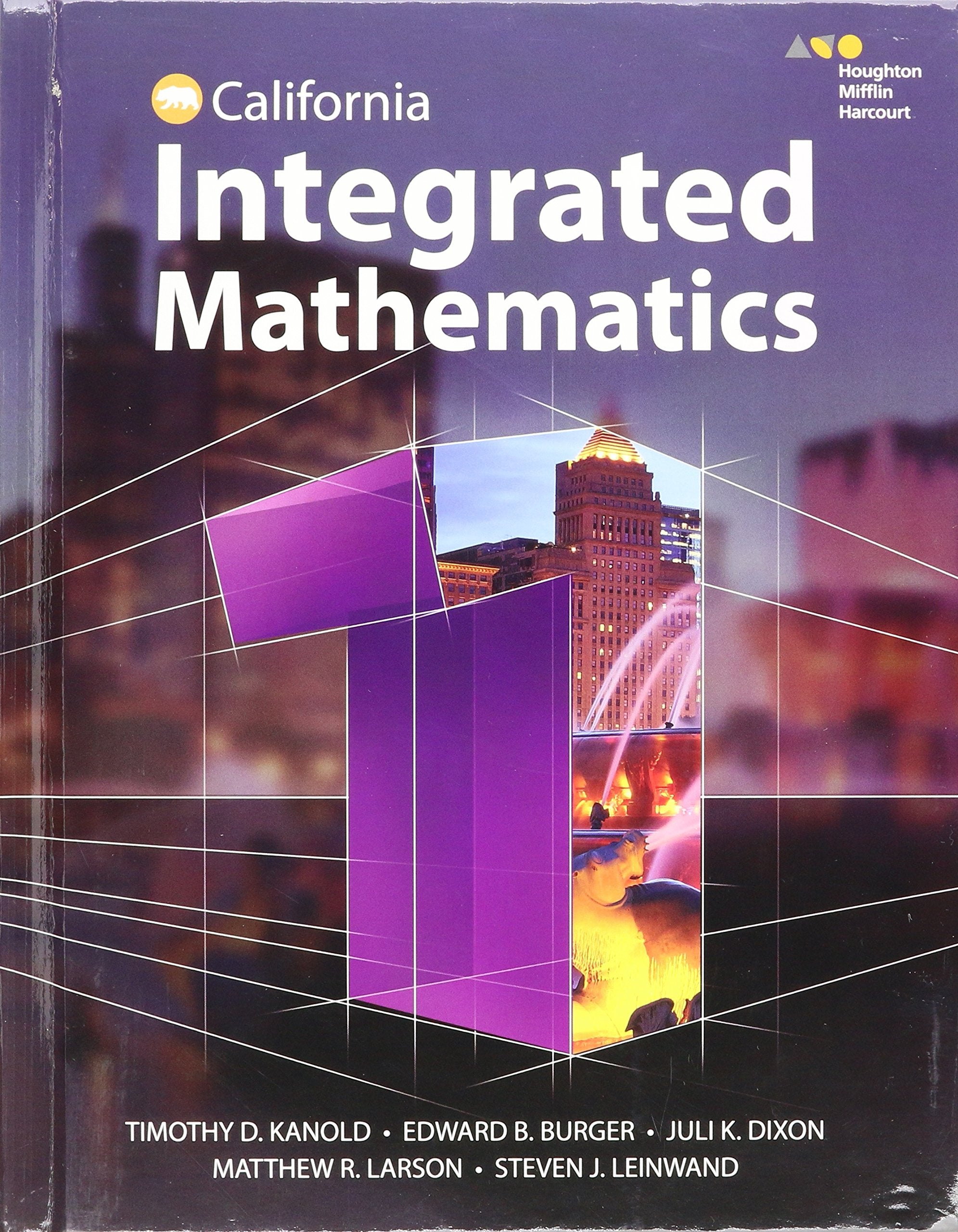 Hmh Integrated Math 1: Student Edition 2015,New