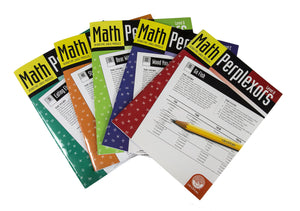Math Perplexors: Deductive Logic Puzzles, Level C, Grades 56,Used