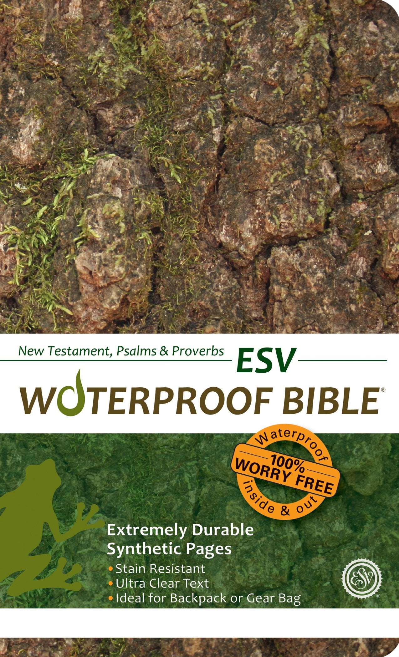 Waterproof Durable New Testament with Psalms and ProverbsESVCamouflage