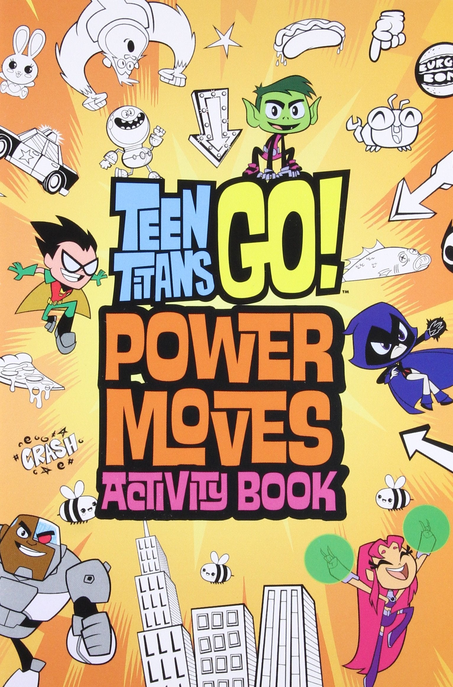 Teen Titans Go!: Power Moves Activity Book,New