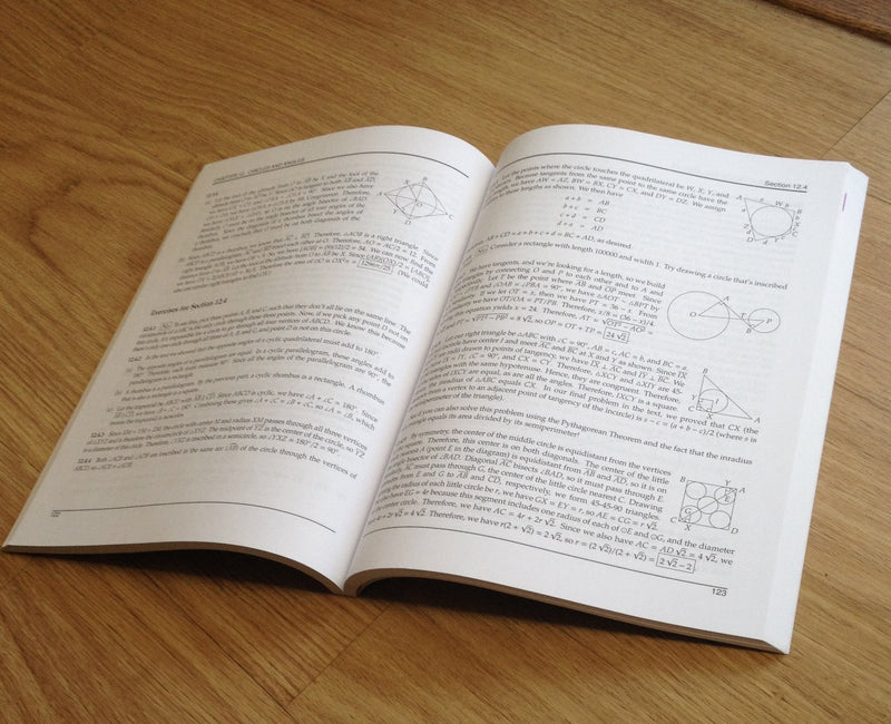 Art of Problem Solving Introduction to Geometry Solutions Manual,New
