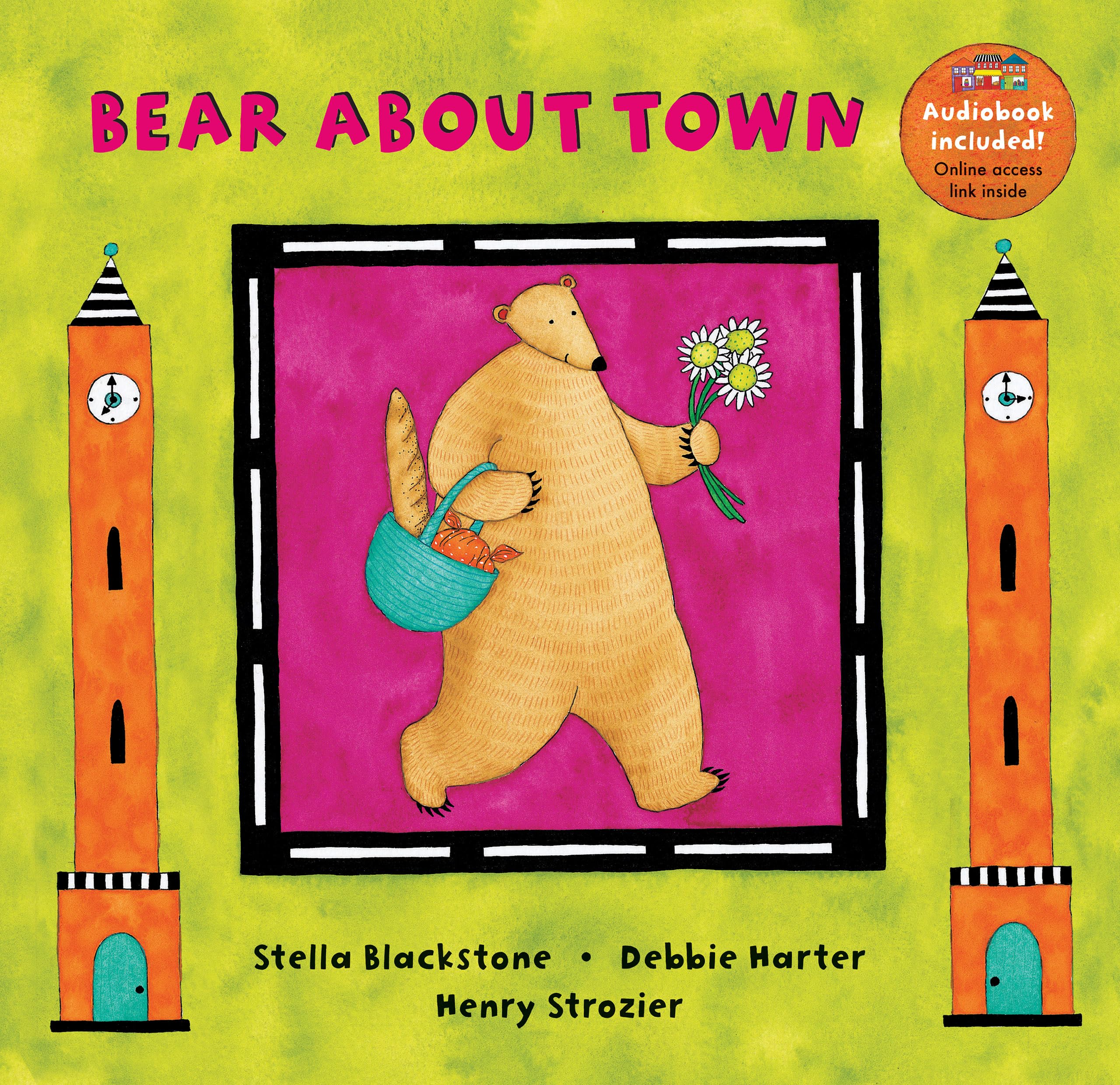 Barefoot Books Bear About Town,Used