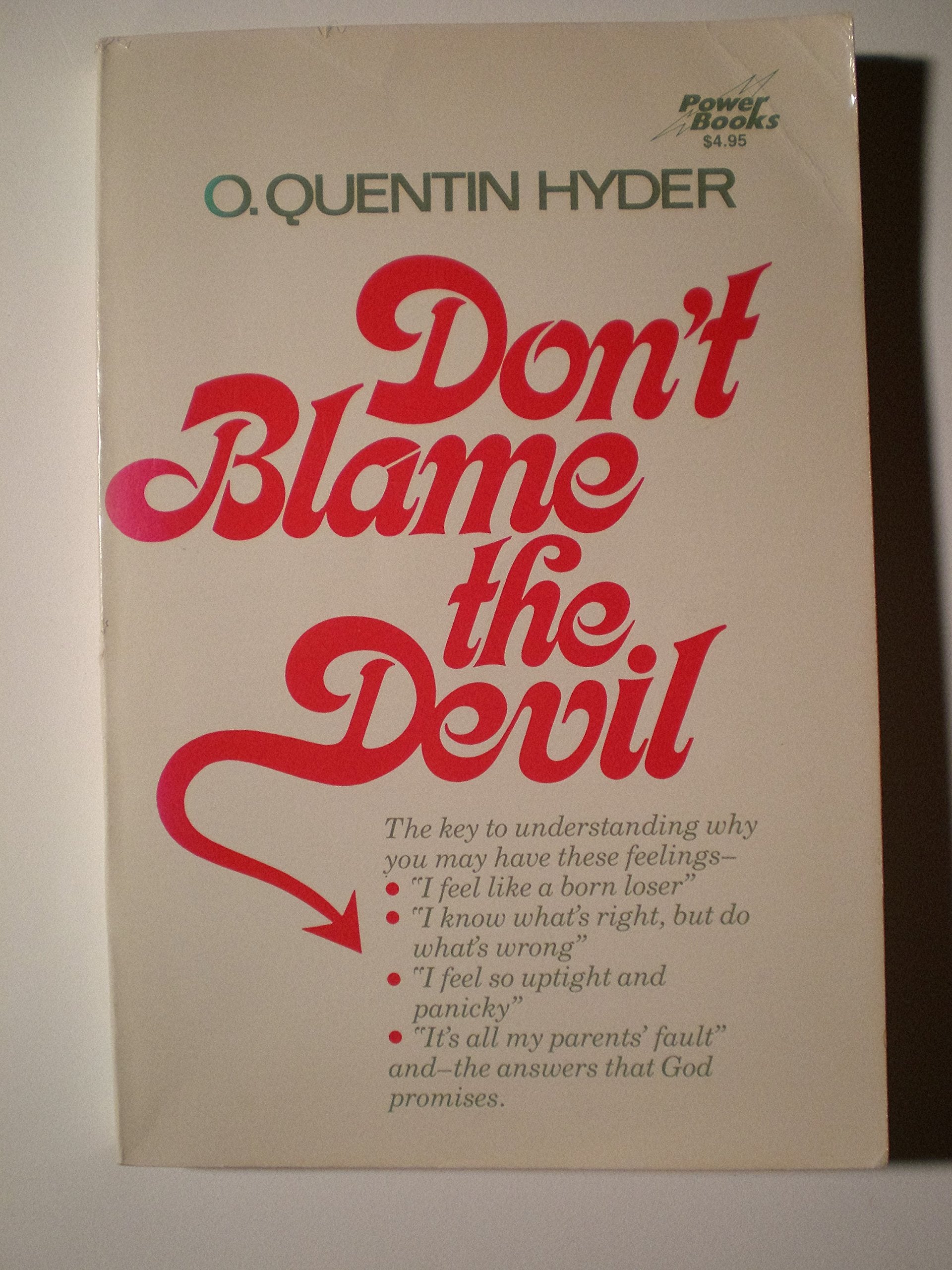 Don't blame the Devil,Used
