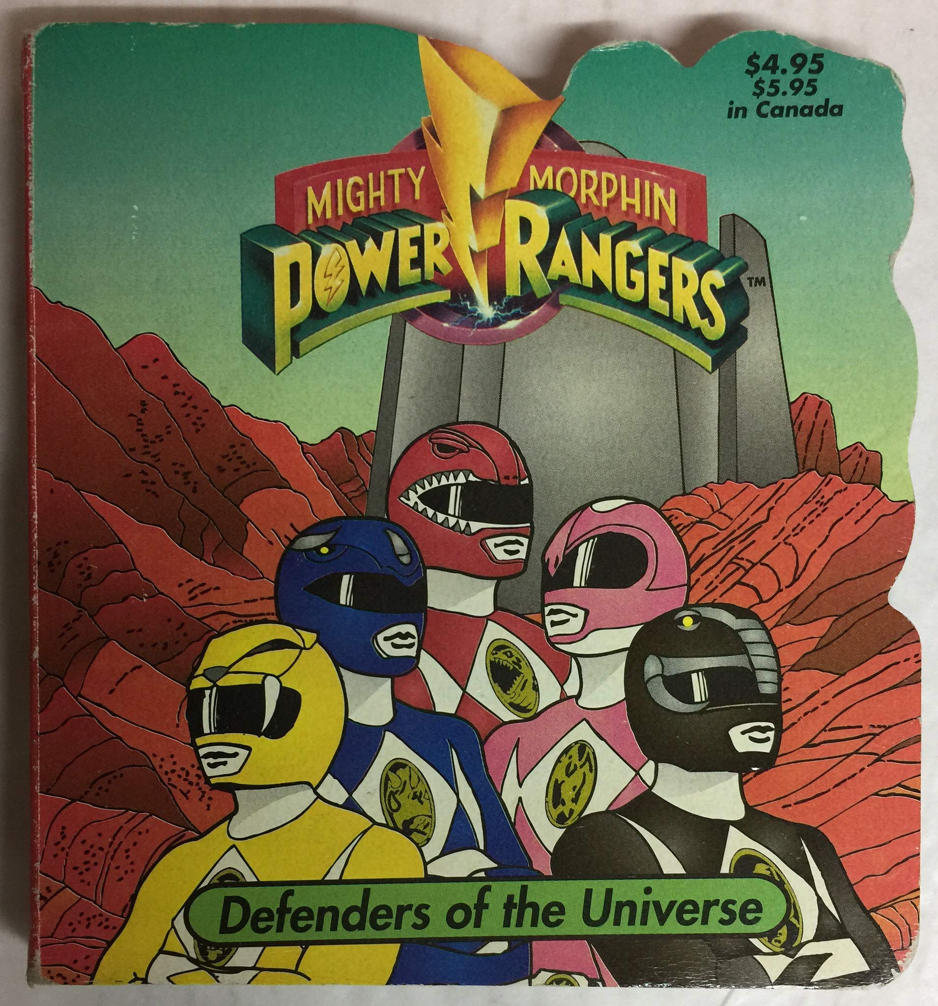 Defenders of the Universe (Mighty Morphin Power Rangers Shaped Board Bks.),Used
