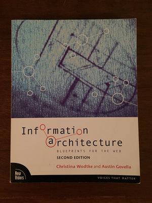 Information Architecture: Blueprints For The Web,New